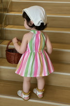 Girls Floral Printed Dress
